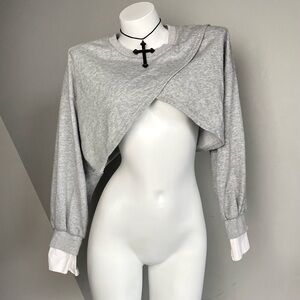 Y2k Harajuku Grey Streetwear Punk Hoodie
